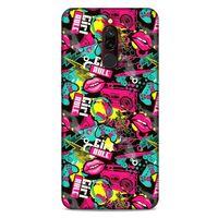 Graffitix (27) Desenli Silikon Kapak Xiaomi Redmi 8 Kılıf