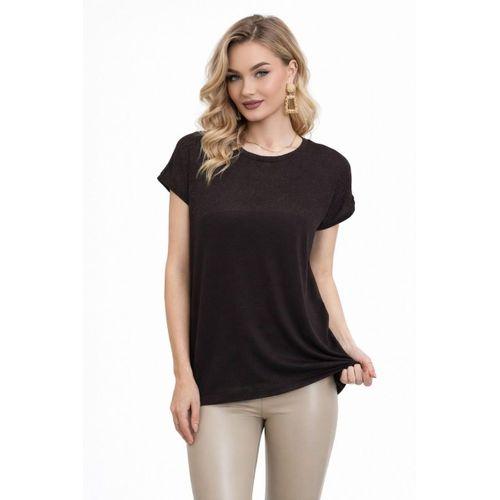 Kadın Triko Kısa Kol Bluz 12949 BGL-ST05311