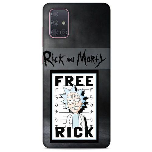Samsung Galaxy A71 Uyumlu Kılıf Rick And Morty (6) Silikon Kılıf Original Jerry