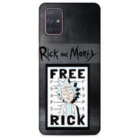 Samsung Galaxy A71 Uyumlu Kılıf Rick And Morty (6) Silikon Kılıf Original Jerry
