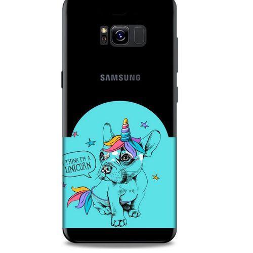 Zoologix (24) Samsung Galaxy Note 8 Şeffaf Kılıf Silikon Desenli