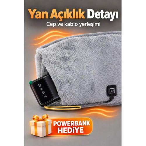 Ayarlanabilir Sıcaklıklı Bel Kuşağı Powerbank Hediyeli