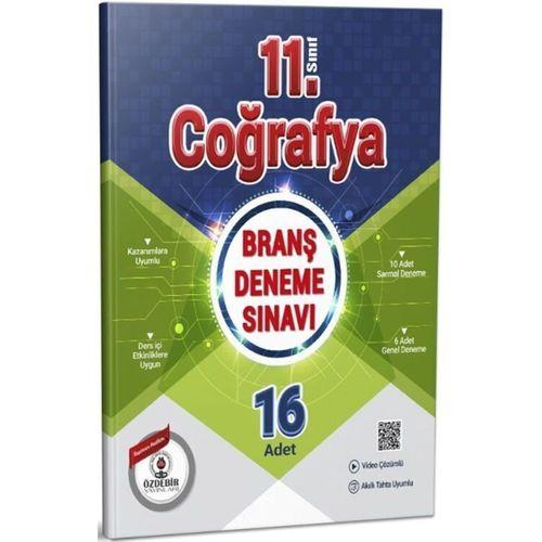 11.Sınıf Coğrafya Branş Deneme Sınavı Özdebir Yayınları