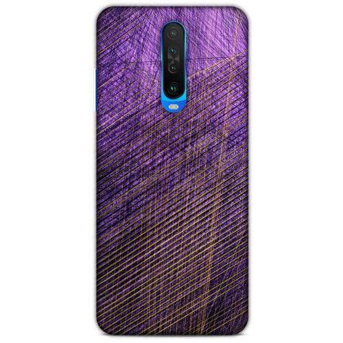Xiaomi Poco X2 Uyumlu Kılıf Mor Delisi (41) Tank Kılıf Wall