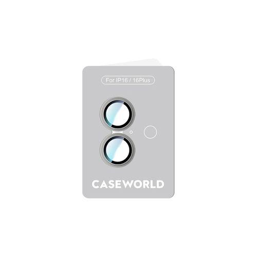 Apple iPhone 16 CaseWorld Alloy Serisi Oleofobik Anti Reflective Kamera Lens Koruyucu