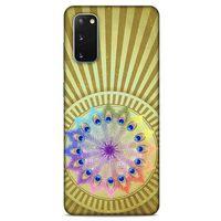 Samsung Galaxy S20 Kılıf Desenli Özel Seri Tüyler (27) Tasarımlı Kılıf