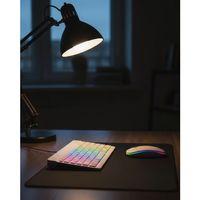 Kablosuz Aydınlatmalı Klavye Mouse Seti Türkçe Q Tuş Dizilimi