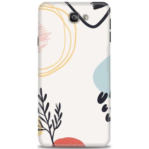 Samsung Galaxy J7 Prime Kılıf HD Baskılı Kılıf - Siyah Dal + Tam Ekran Koruyucu