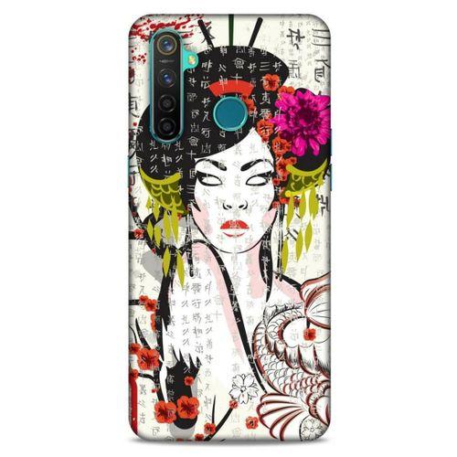 Oppo Realme 5 Pro Kılıf Japonya (17) Tasarım Kılıf Geyşa