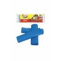 Büyük Boy Çöp Torbası 65 x 80 cm 10 Lu Rulo x 1 Paket = 10 Adet (Mavi)