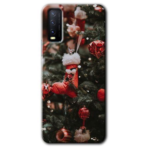 Potkal Hediye Fabrikası Vivo Y11s Kılıf HD Desen Baskılı Arka Kapak - Happy New Year