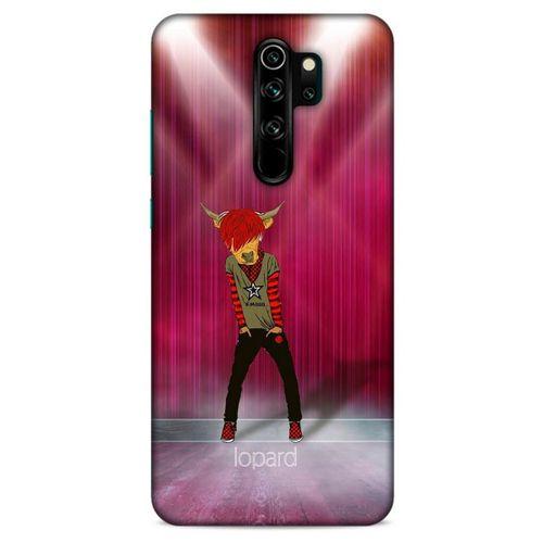 Xiaomi Redmi Note 8 Pro Kılıf FunnyMaX (27) Tasarımlı Kılıf Fuşya