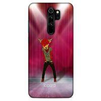 Xiaomi Redmi Note 8 Pro Kılıf FunnyMaX (27) Tasarımlı Kılıf Fuşya