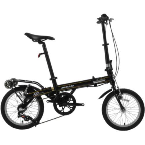 Bisan Fx3800 16 Jant Katlanır Bisiklet Siyah-Sarı