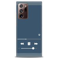 Samsung Galaxy Note 20 Ultra Kılıf HD Baskılı Kılıf - Müzik Çalar + Tam Ekran Koruyucu