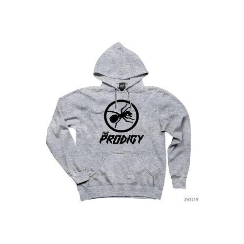 The Prodigy Ant Gri Kapşonlu Sweatshirt Hoodie