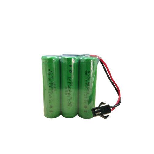 SERTEC 3.6V 3S1P AA 800 MAH KABLO + SİYAH KONNEKTÖRLÜ OYUNCAK PİLİ