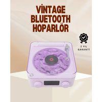 Retro Pikap Hoparlör – Şarjlı Kablosuz Projektör Ve Gece Lambası