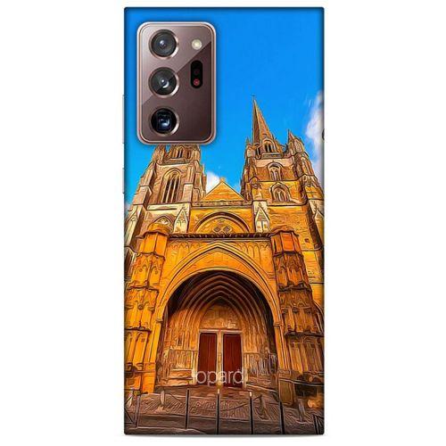 Samsung Galaxy Note 20 Ultra Kılıf Dünya Mimarisi (15) Antişok Kılıf Santa Maria Fransa