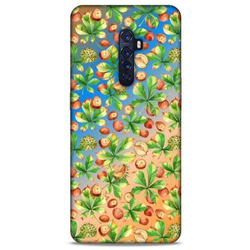 Frutix Kestane 01 Oppo Reno 2 Kılıf Desenli Silikon