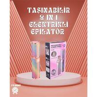 Paslanmaz Çelik Bıçaklı Usb Epilatör – Kaş, Üst Dudak Ve Çene Tüy Temizleyici