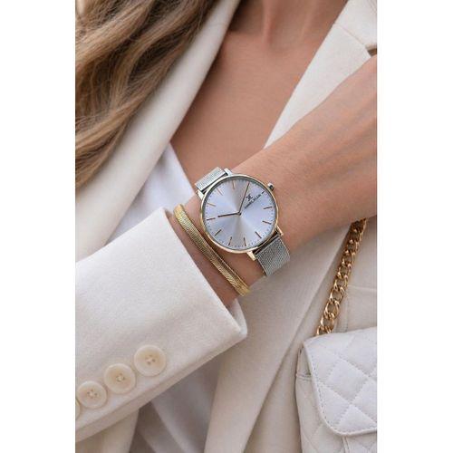 Daniel Klein 2 Yıl Garantili Hasır Çelik Kordon 3 Atm Suya Dayanıklı Kadın Kol Saati HS12809.5