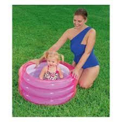 BESTWAY Bestway 3 Halkalı Renkli Çocuk Havuzu 70 x 30 cm Pembe - 51033