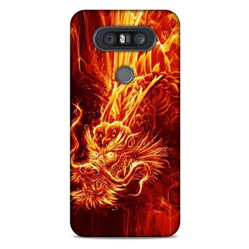 LG K41S - K51S Kılıf Dragons (12) Koruyucu Silikon Ateş Ejderhası