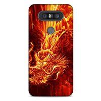 LG K41S - K51S Kılıf Dragons (12) Koruyucu Silikon Ateş Ejderhası