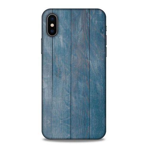 Lopard Apple iPhone XS Uyumlu Kılıf Wood'X (3) Kapak Baskılı