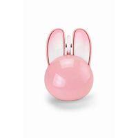 Tavşan Figürlü Kablosuz Mouse Pil Dahil Etiket Hediyeli Pembe