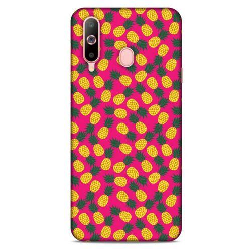 Frutix Ananas 03 Samsung Galaxy A60 Kılıf Desenli Silikon