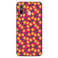 Frutix Ananas 03 Samsung Galaxy A60 Kılıf Desenli Silikon