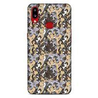 Kamuflaj 55 Samsung Galaxy A10s Kılıf Silikon Kapak