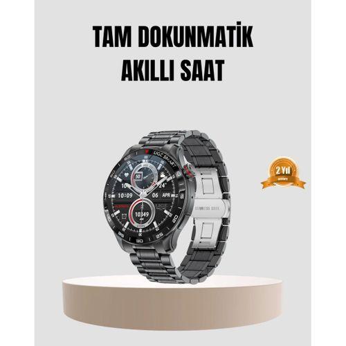 100mah Şarjlı Akıllı Saat – Mesaj Bildirimi, Müzik Kontrolü Ve Ergonomik Tasarım