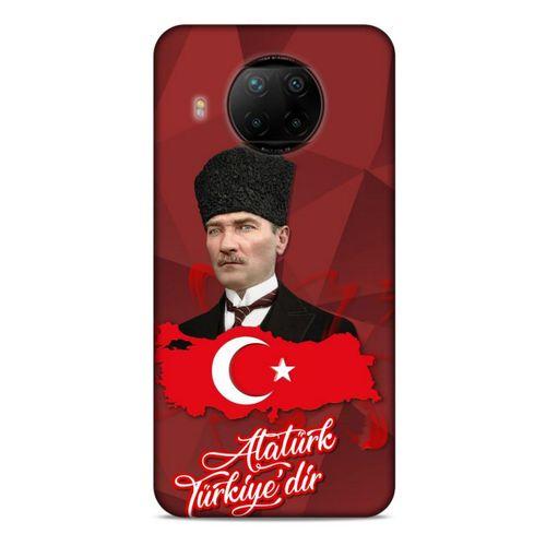 Lopard Xiaomi Redmi Note 9 Pro 5G Uyumlu Kılıf Atatürk (43) Thin Fit Kılıf