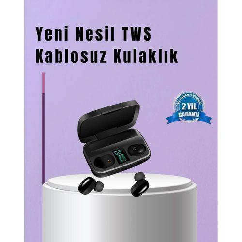 22 Kez Şarj İmkanı Sunan A10s Tws Bluetooth Stereo Kulaklık