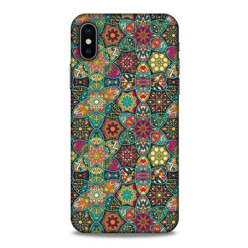 Ethnic Culture (56) Apple Iphone X Kılıf Silikon Kapak Desenli