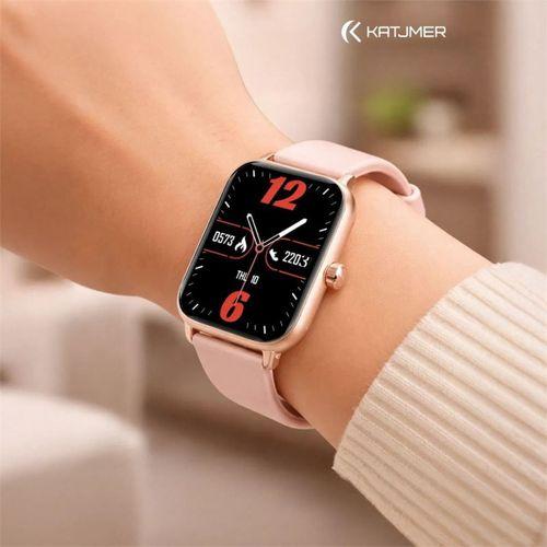 KATJMER VN15 Mini Akıllı Saat Bluetooth Arama Sağlık Takibi ve Şık Tasarım