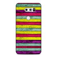 Lopard LG K50S Uyumlu Kılıf Wood'X (30) Silicone Case Desenli