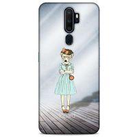 Oppo A9 2020 Kılıf FunnyMaX (24) Darbe Emici Kılıf Açık Mavi