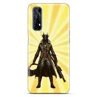 Lopard Oppo Realme 7 Uyumlu Kılıf GameX (34) Slim Armor Kılıf Siyah