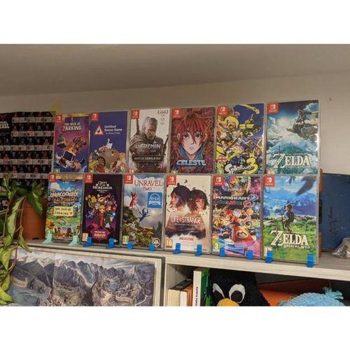 Nintendo Switch Oyun Kılıfı Görünür Kapağı Standı (Bu ürün Sadece Plastik parçadır - Almadan Önce Soru Sorabilirsiniz)