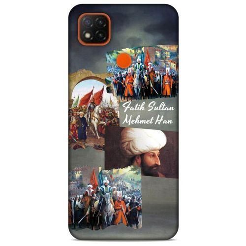 Xiaomi Redmi 9C Uyumlu Kılıf Ottoman (3) Kapak Fatih Sultan Mehmed