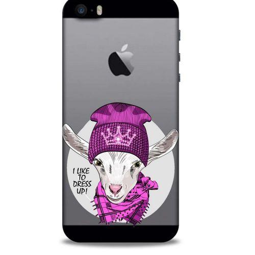 Zoologix (100) Apple Iphone 5 Şeffaf Kılıf Silikon Desenli