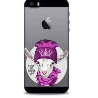 Zoologix (100) Apple Iphone 5 Şeffaf Kılıf Silikon Desenli