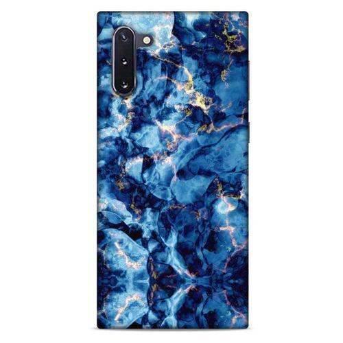 Mermer Desenli (26) Tema Tpu Silikon Kılıf Parliament Mavi Samsung Galaxy Note 10 Kılıf
