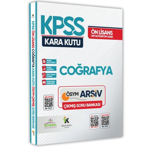 KPSS Önlisans/Ortaöğretim Coğrafyanın Kara Kutusu En Kapsamlı Çıkmış Soru Bankası Konu Ö  Çözümlü