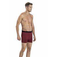 Erkek Bordo Modal Pamuklu Boxer 321