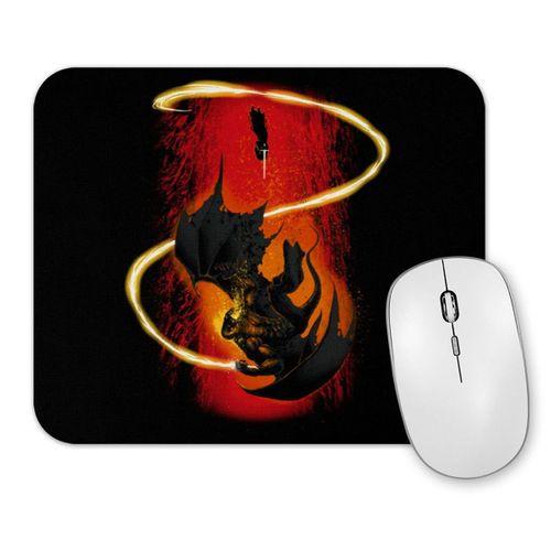 Gandalf The Wizard vs The Demon Mouse Pad